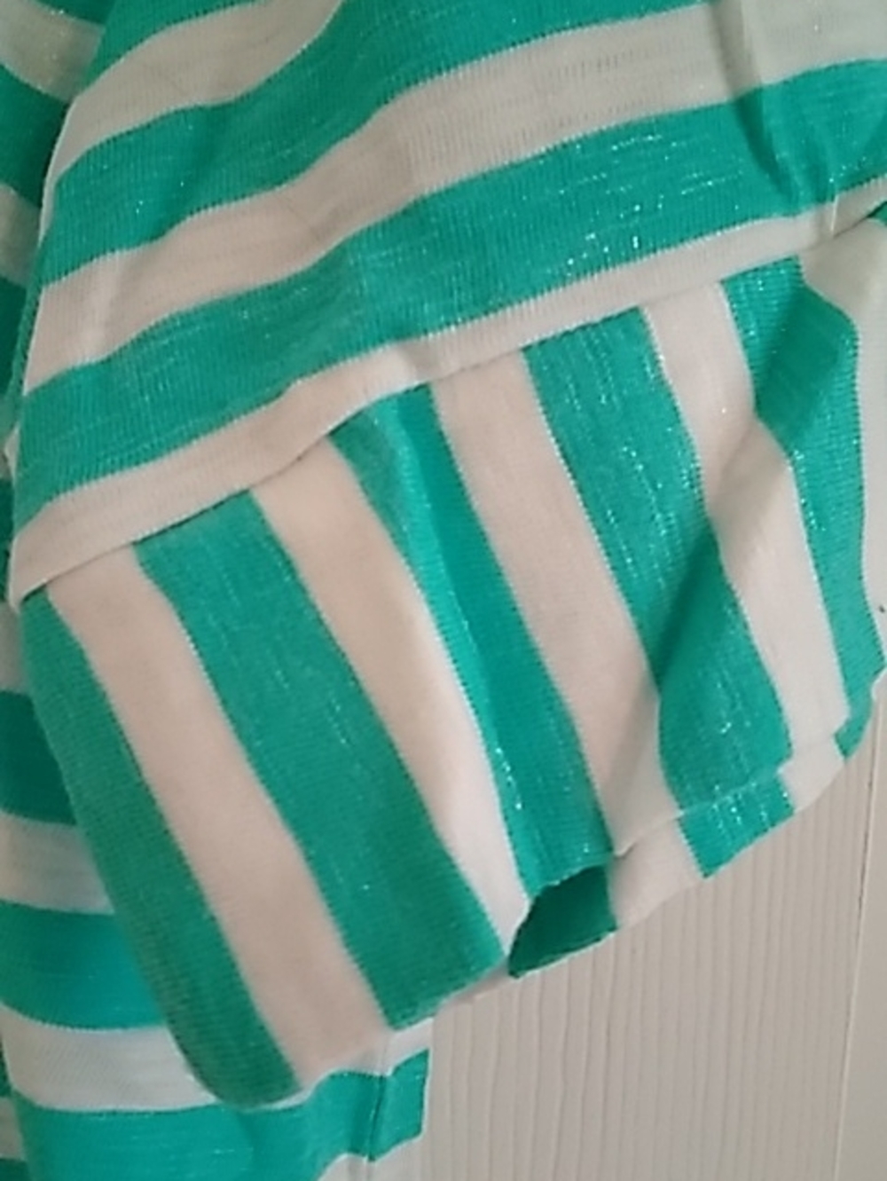 Talbots Striped Tee - Picture 3 of 4